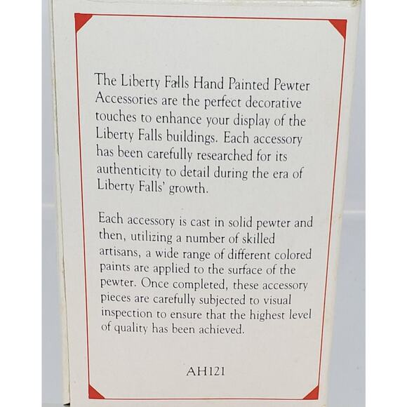 Liberty Falls Pewter Collection AH121 Set of 5 Mule Barrel Wheels - Picture 4 of 4